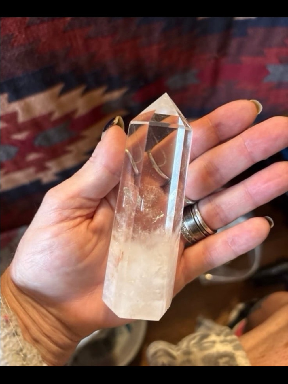 Clear Quartz Crystal Point